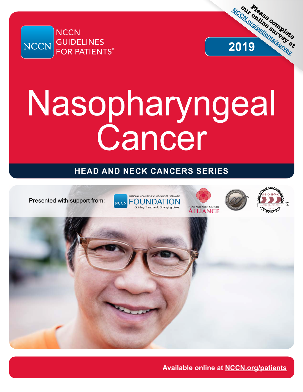 NCCN Guidelines for Patients Nasopharyngeal Cancer