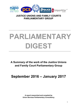 Parliamentary Digest