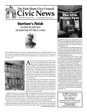 Civic News the 50Th April 2009 Volume LXXI, No
