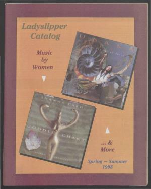 Music by Women TABLE of CONTENTS
