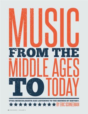 Music from the Middle Ages to Today