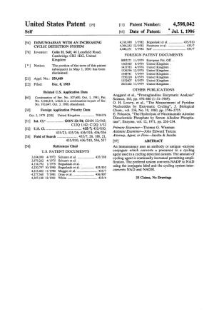 United States Patent (19) "Jul. 1, 1986