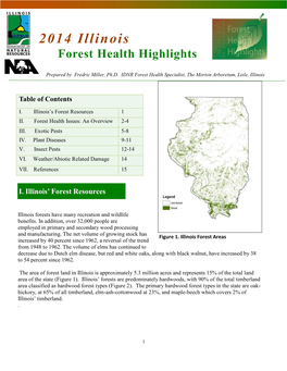2 0 1 4 I L L I N O I S Forest Health Highlights
