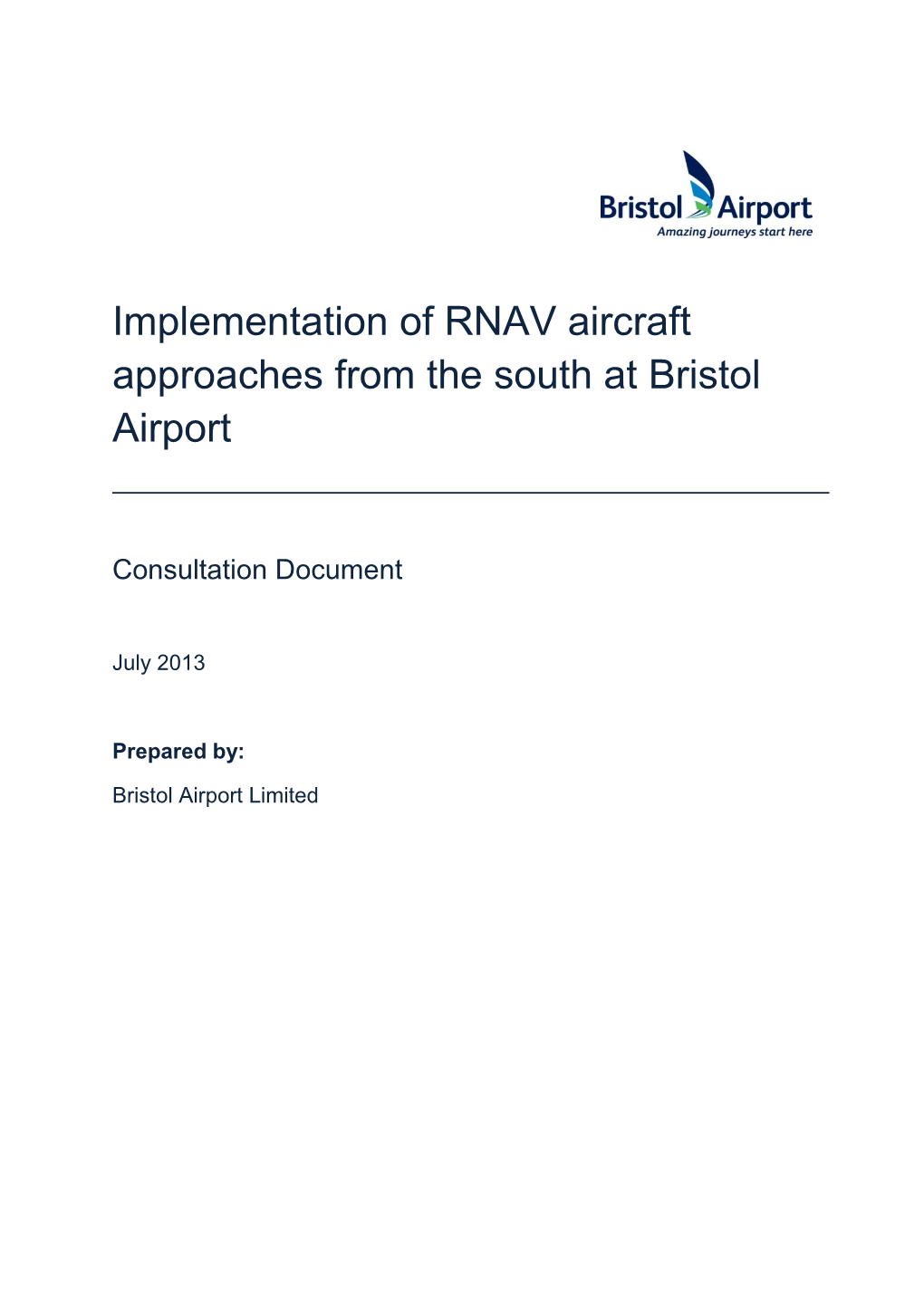 Bristol Airport Consultation