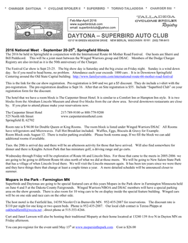 Springfield Illinois the 2016 Be Held in Springfield in Conjunction with the International Route 66 Mother Road Festival