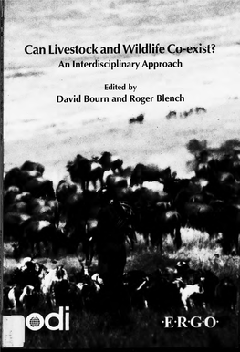 Can Livestock and Wildlife Co-Exist? an Interdisciplinary Approach