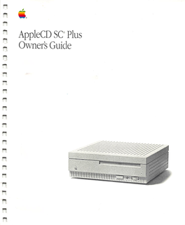 Applecd SC Plus Owners Guide 1991.Pdf