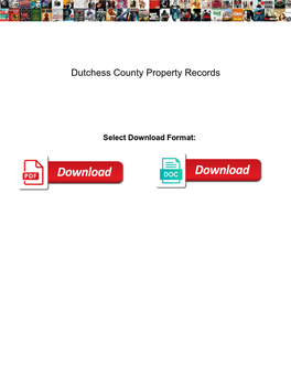 Dutchess County Property Records