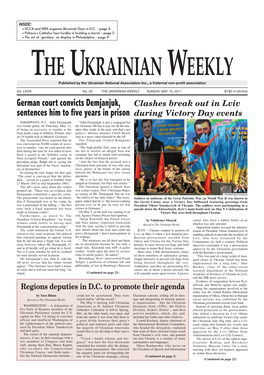 The Ukrainian Weekly 2011, No.20
