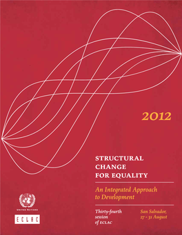 Structural Change for Equality an Integrated Approach to Development
