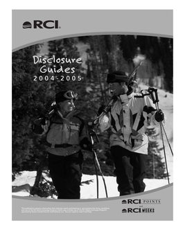 Disclosure Guides 2004-2005