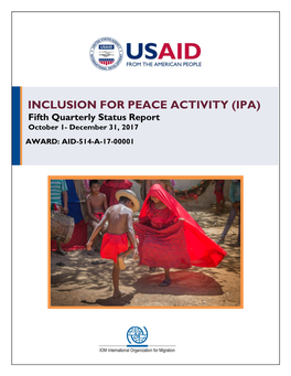 Inclusion for Peace Activity (Ipa)