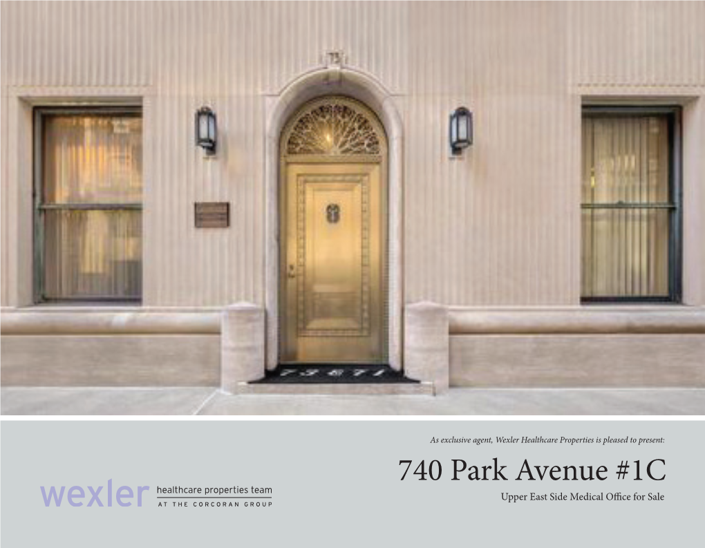 740 Park Avenue