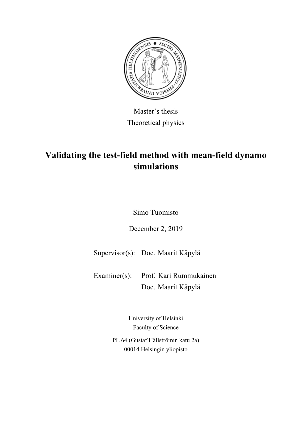 Validating the Test-Field Method with Mean-Field Dynamo Simulations