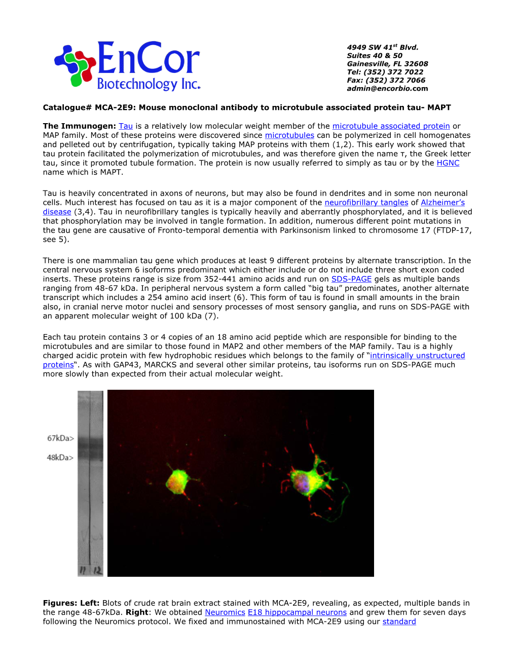 Encor Biotechnology Inc