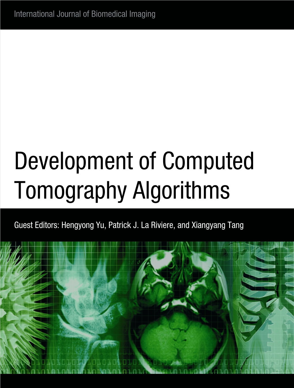 Tomography Algorithms Development of Computed