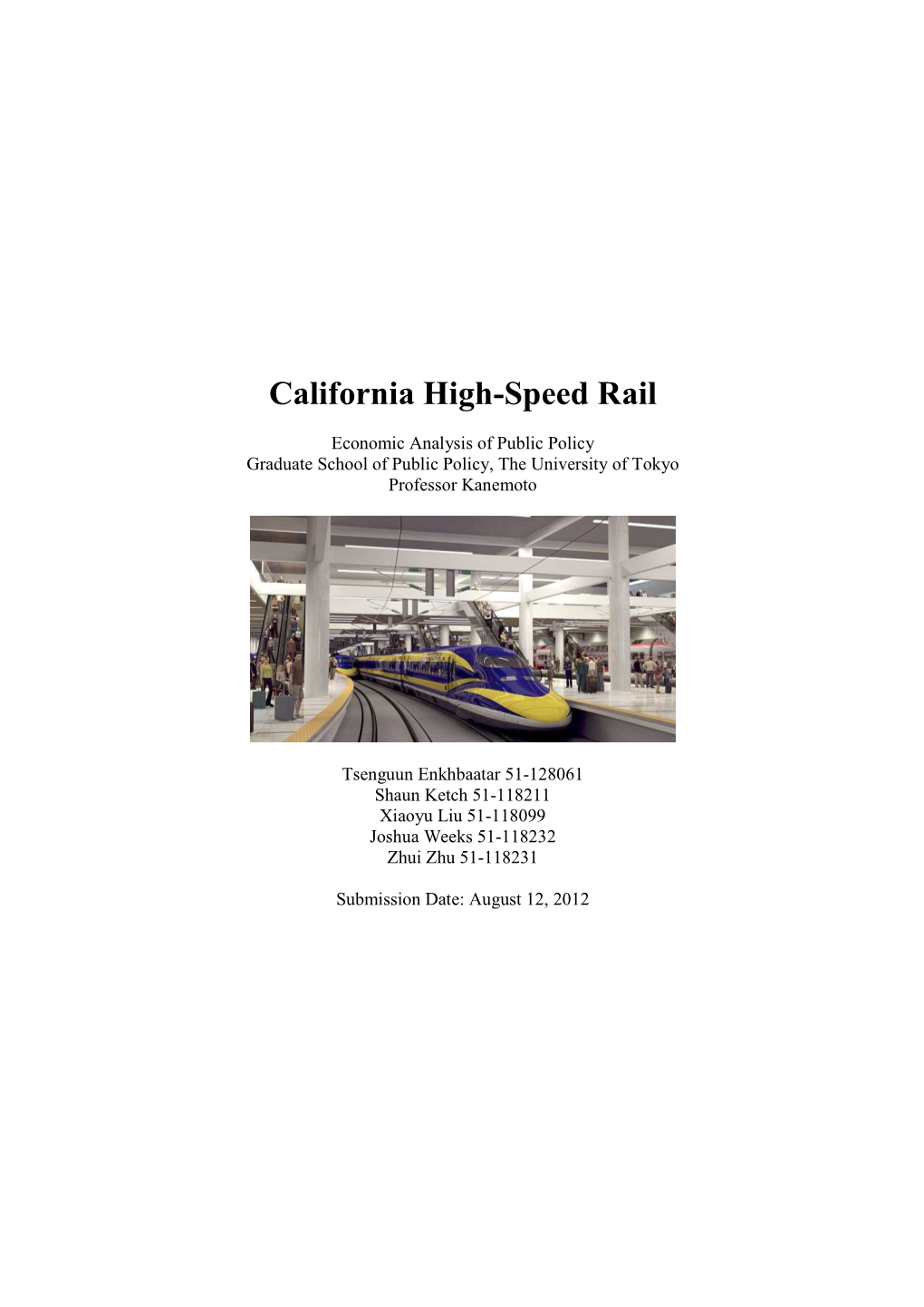 California High-Speed Rail