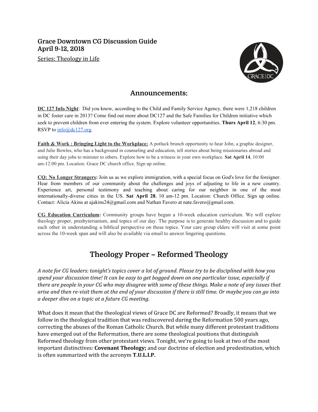 Reformed Theology