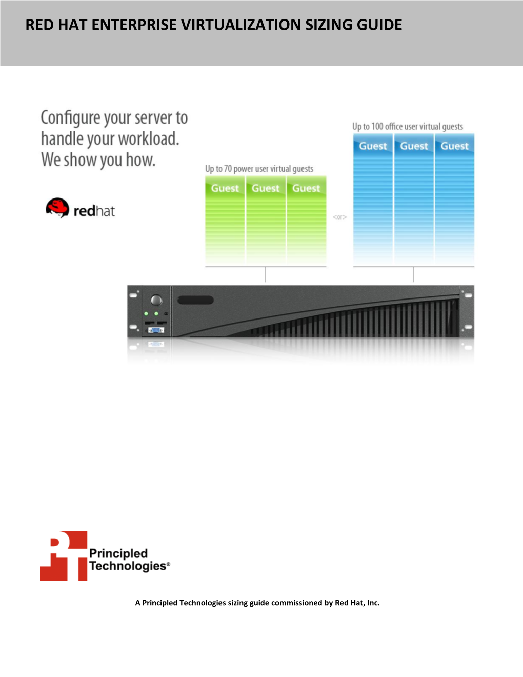 Red Hat Enterprise Virtualization Sizing Guide