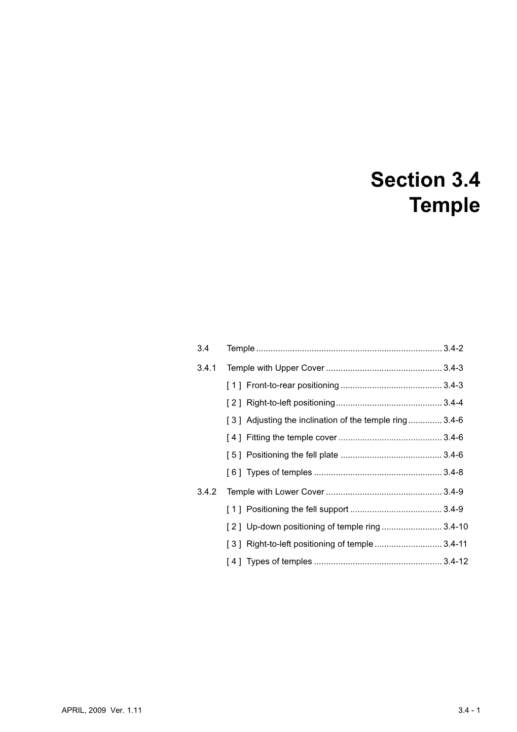 3.4Section 3.4 3.4Temple