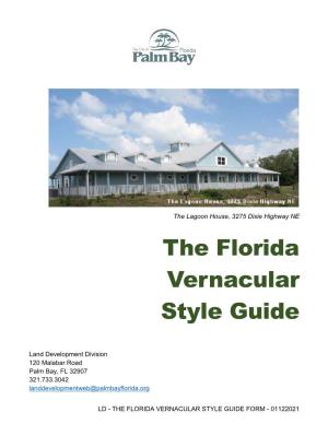 The Florida Vernacular Style Guide