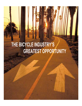 The Bicycle Industry's Greatest Opportunity
