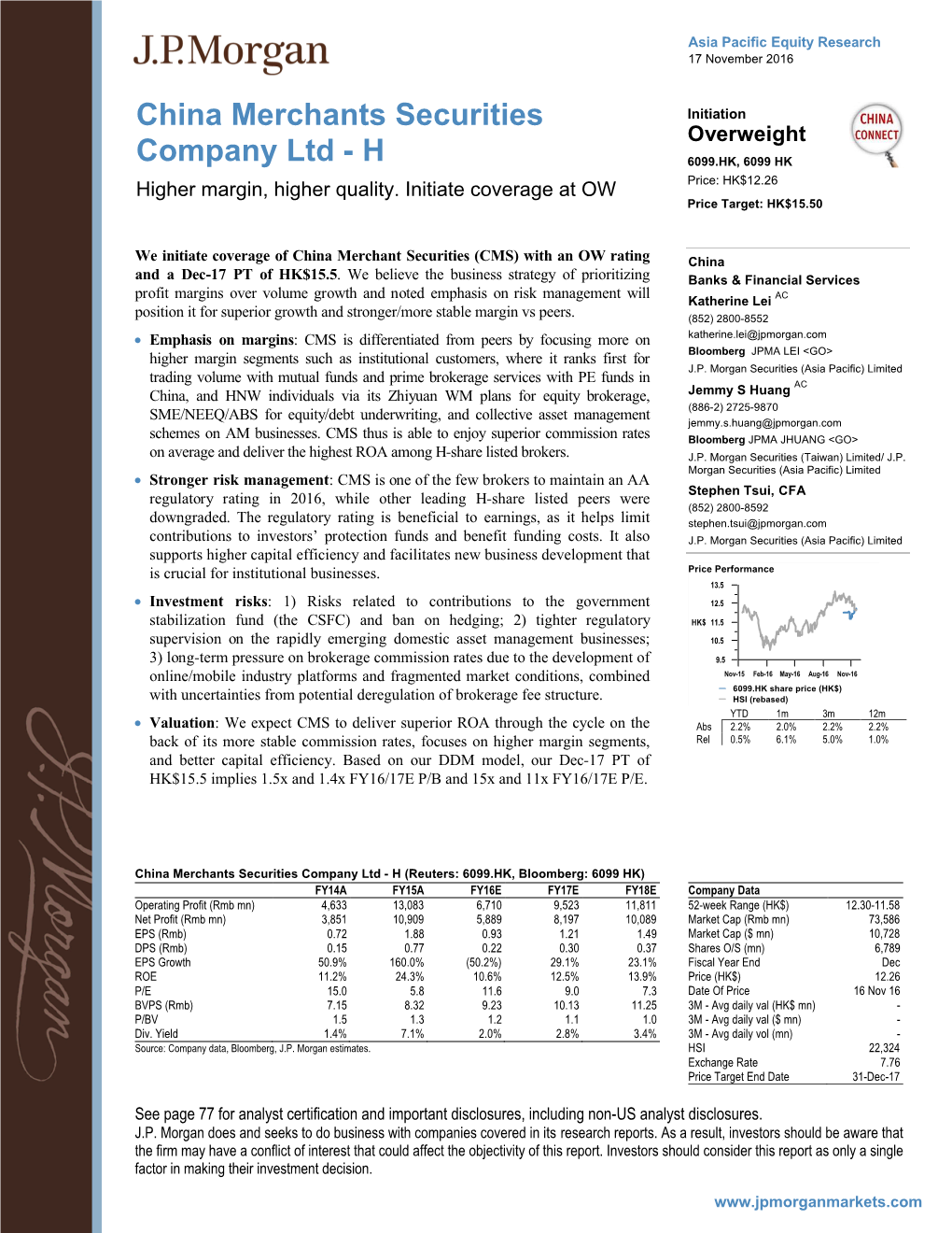 China Merchants Securities Company