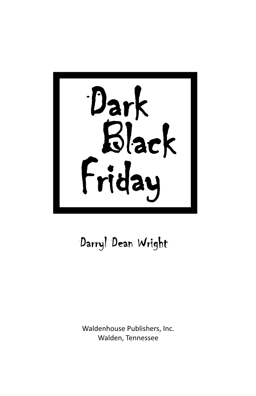 Dark Black Friday