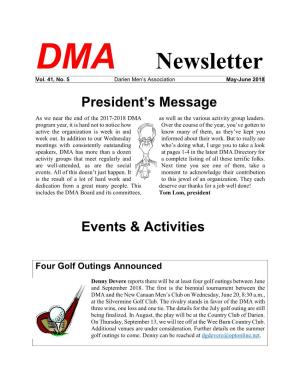 DMA Newsletter Vol