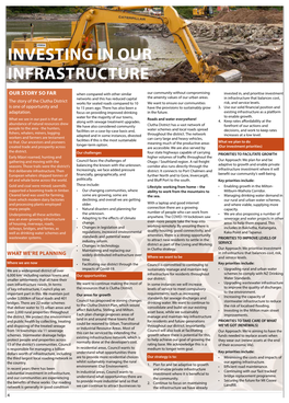 Investing in Our Infrastructure from the Consultation Document