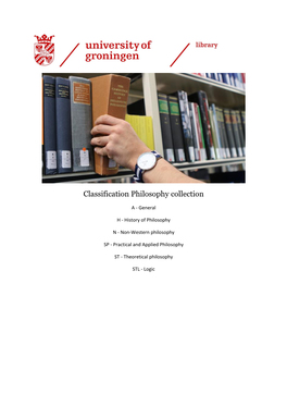 Classification Philosophy Collection