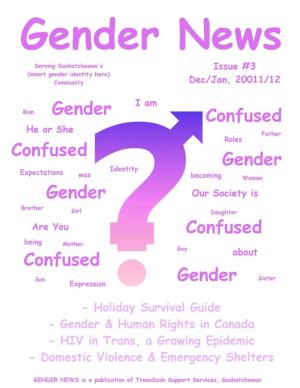 Gender News, Issue 3