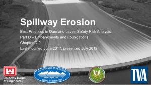 Spillway Erosion