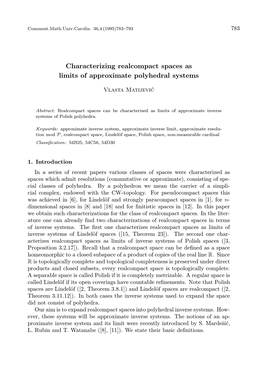 Characterizing Realcompact Spaces As Limits of Approximate Polyhedral Systems