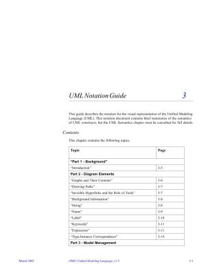 UML Notation Guide 3