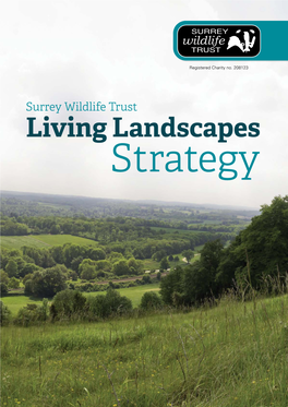 Surrey Wildlife Trust Living Landscapes Strategy Contents