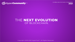 The Next Evolution of Blockchain