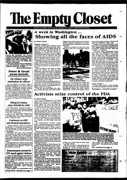 November 1988 Editorial Gay Political Caucus Election Recommendations by Members of the Rochester Lesbian Bottom of the Minority Barrel