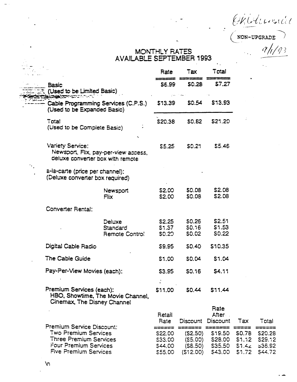 Tfjii/3 AVAILABLE SEPTEMBER 1993