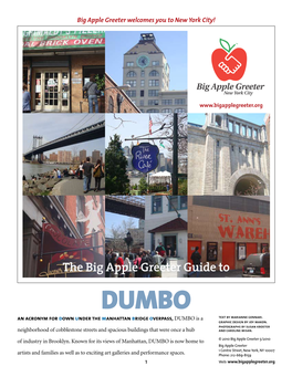 The Big Apple Greeter Guide To