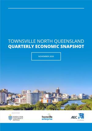 Townsville North Queensland Economic Snapshot – November 2020