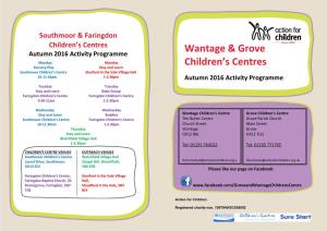 Wantage & Grove Children's Centres