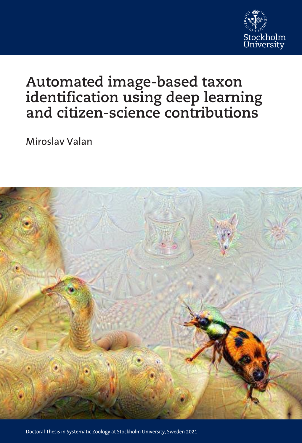 Automated Image-Based Taxon Identification Using Deep Learning