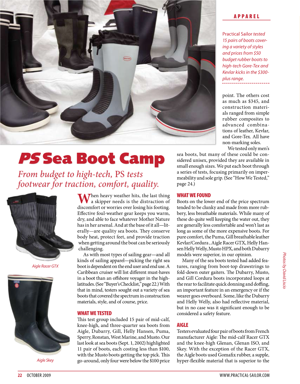 PS Sea Boot Camp Small Enough Sizes