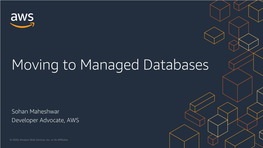 Moving to Managed Databases