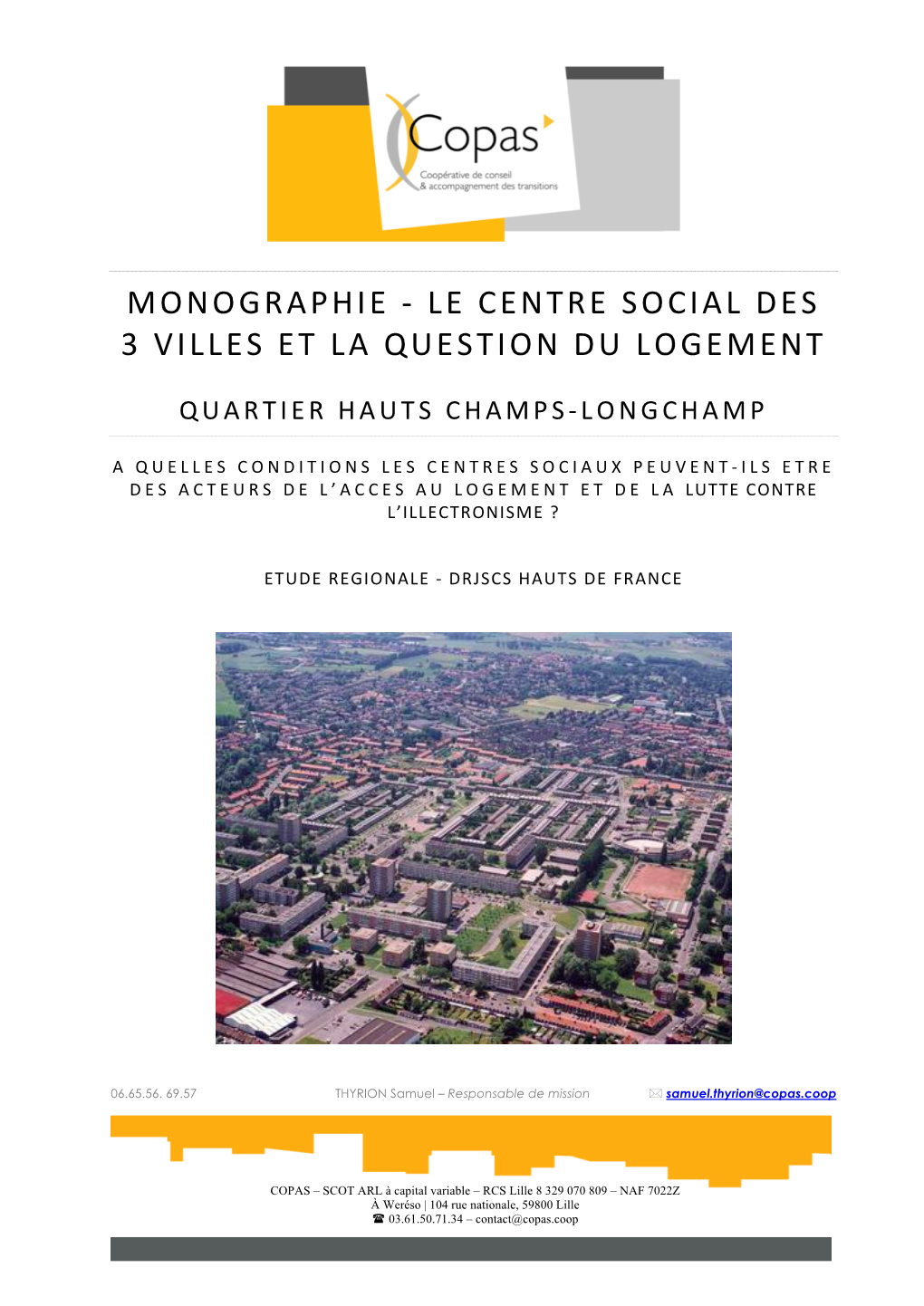 Monographie Cs 3 Villes Hem Logement