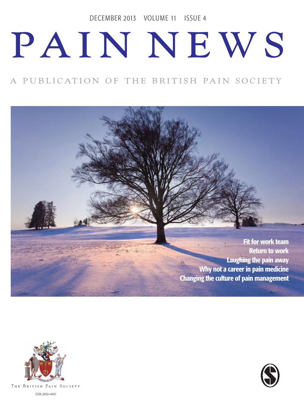A Publication of the British Pain Society PAIN NEWS