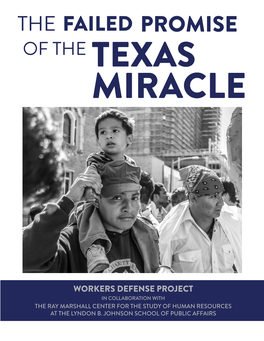 Promise of the Texas Miracle
