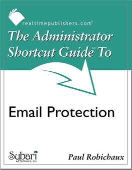 The Administrator Shortcut Guide to Email Protection