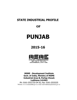 State Profile of Punjab